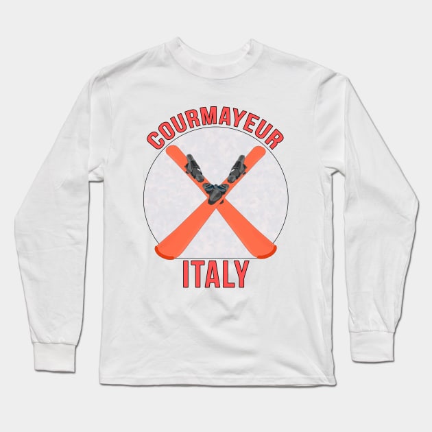 Courmayeur, Italy Long Sleeve T-Shirt by DiegoCarvalho